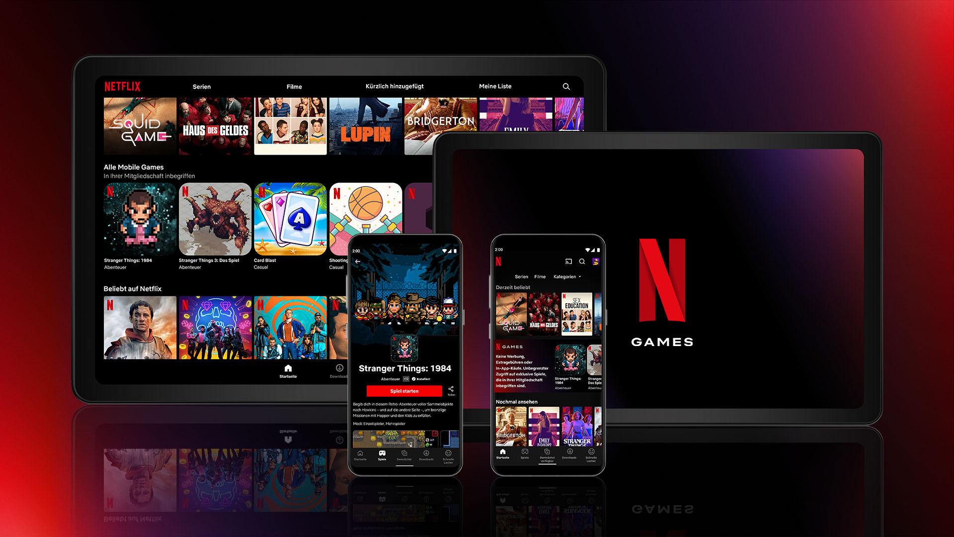 web app Netflix